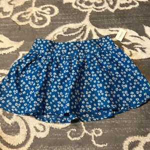 Aeropostale floral print mini skirt. New. Lined. Size small